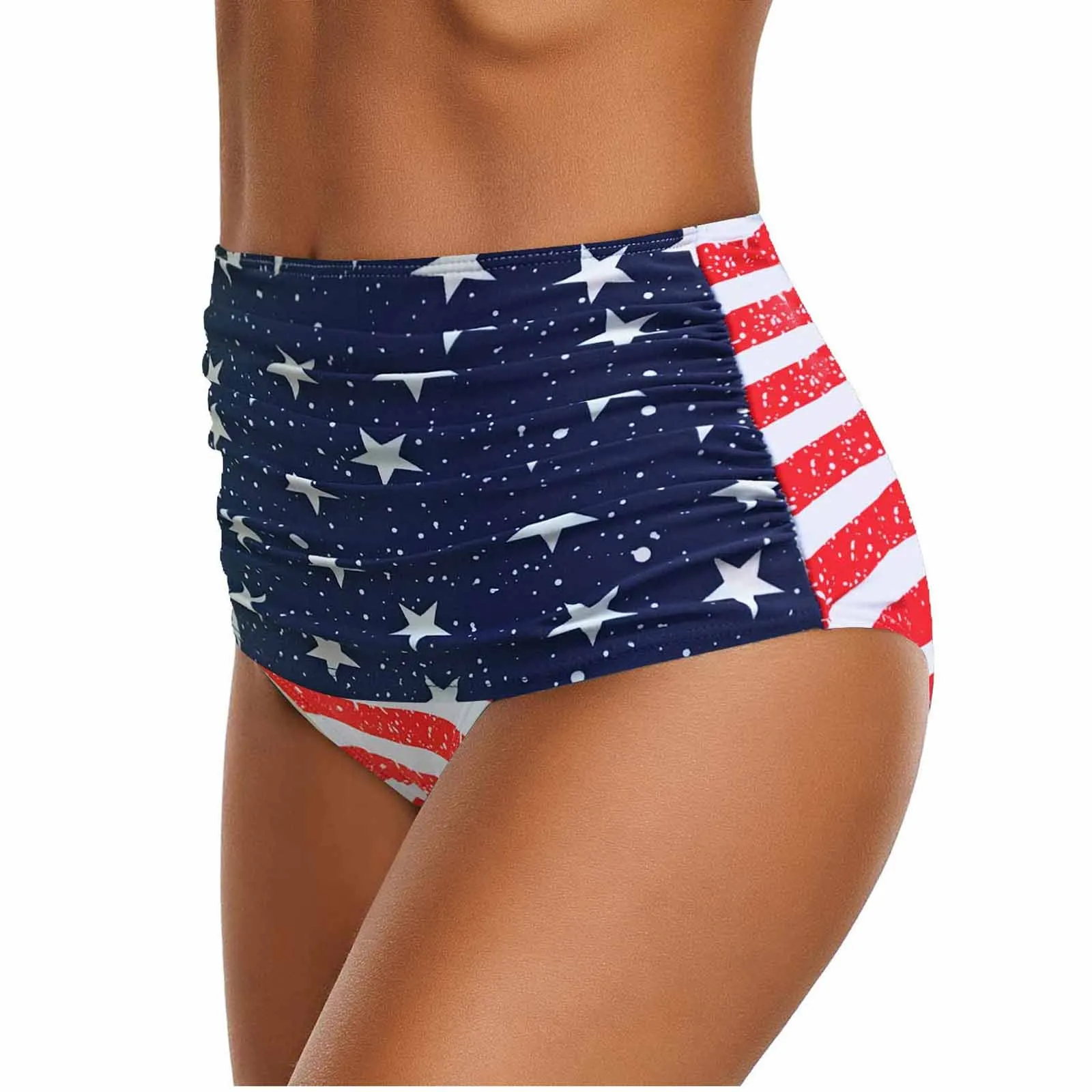 Пикантные женские шорты с высокой талией 2021 размера плюс купальник для женщин