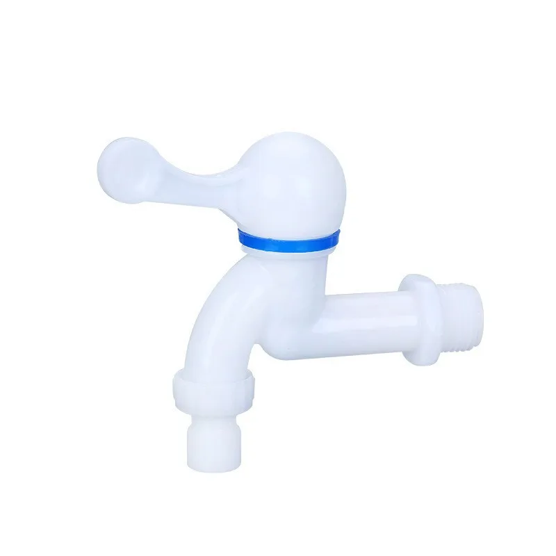 

10Pcs 1/2" Male Thread Plastic Faucet Lengthened Washing Machine Tap Transparent Water Tap Garden Irrigation Hose Tool