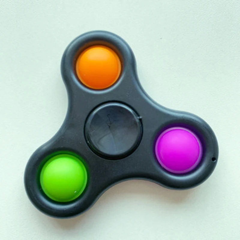 Новинка игрушки антистресс Pop it в форме летучей мыши на палец Спиннер для снятия