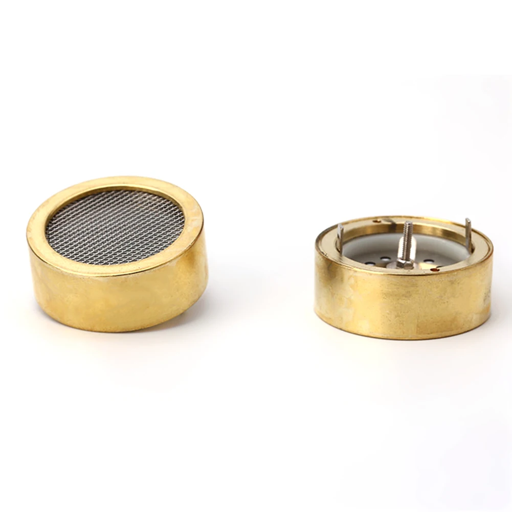 

Aluminum Alloy Microphone Cartridge Capsule Replacement Electric Instrument Part Large Diaphragm Cartridge Core Capsule