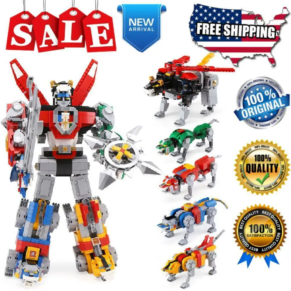 Набор строительных блоков 16057 Voltron Defender Of The Universe детские игрушки 2337 шт.|Блочные