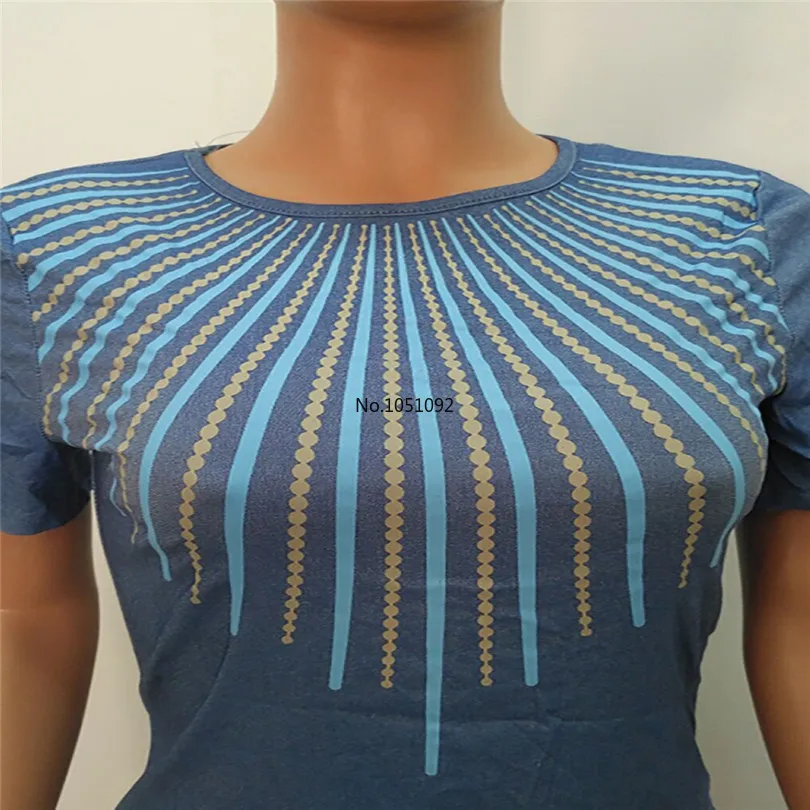 2020 африканская Женская одежда Африканский летний комплект Дашики с коротким