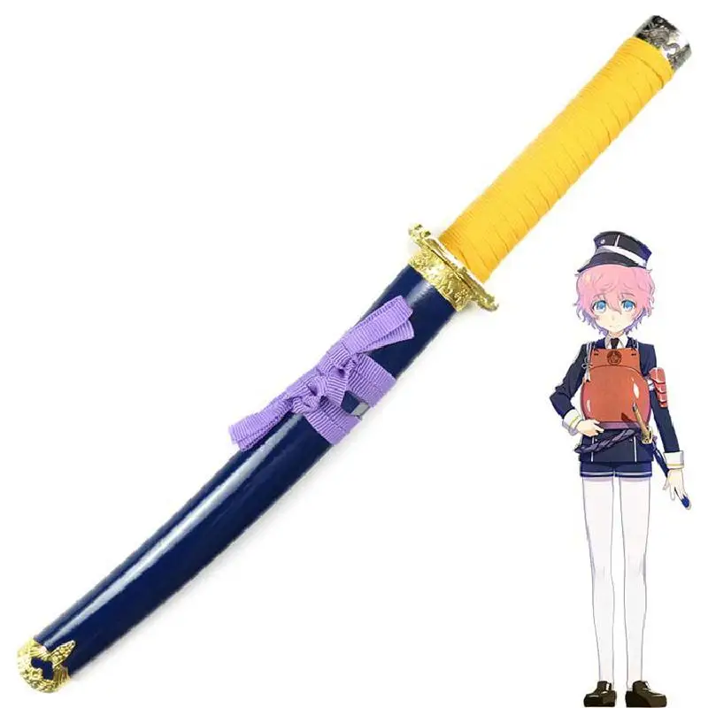 Touken Ranbu Online деревянный меч оружие нож Akitatoushirou Косплей самурайский катана ниндзя