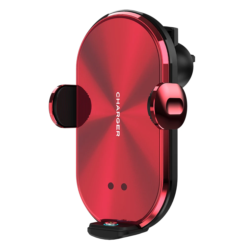 

Holder Universal for phones Magnetic Automatic Clamping Car Mount Qi Wireless Charges Phone Holder Stand Car Mount Holderer