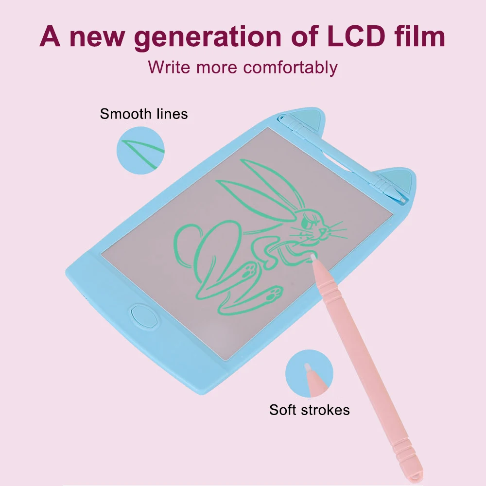 8 5 Дюймов прозрачный ЖК дисплей письма планшет цифровой графический рукописным