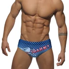 Новые летние мужские плавки, купальный костюм для бассейна, быстросохнущие дышащие купальники, модные мужские пляжные шорты для серфинга