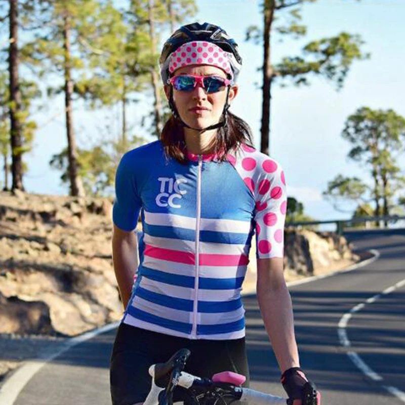 cycling jersey 12 Женская летняя футболка ticc для велоспорта, топы с коротким рукавом из Джерси для езды на велосипеде, шоссейный велосипед, Джерси мейло, Джерси для езды на велосипеде - Цвет: cycling jersey 12