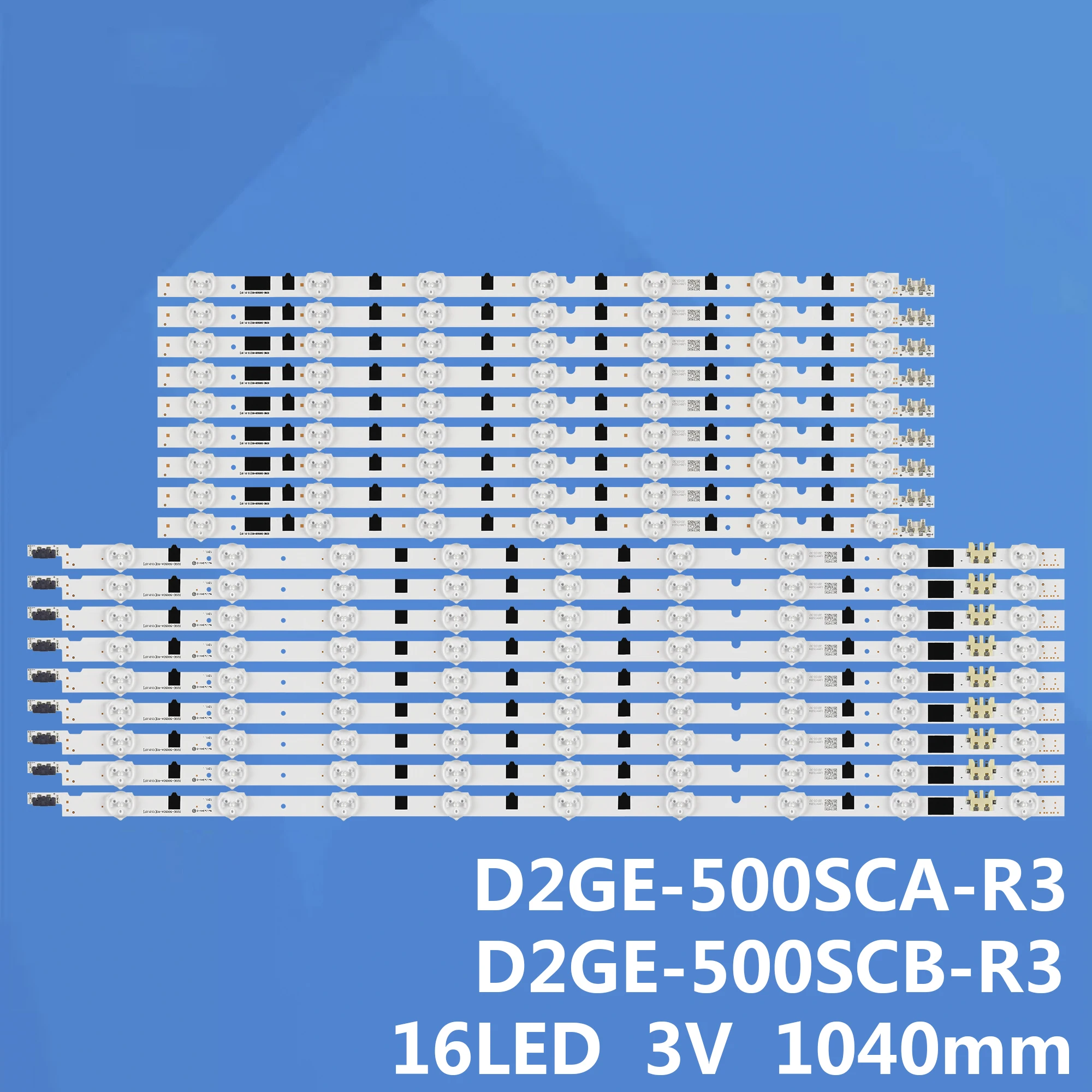 18 шт. Светодиодная лента подсветки для Samsung TV UN50F6400AF 2013SVS50F R 7 L 9 D2GE-500SCB-R3 D2GE-500SCA-R3