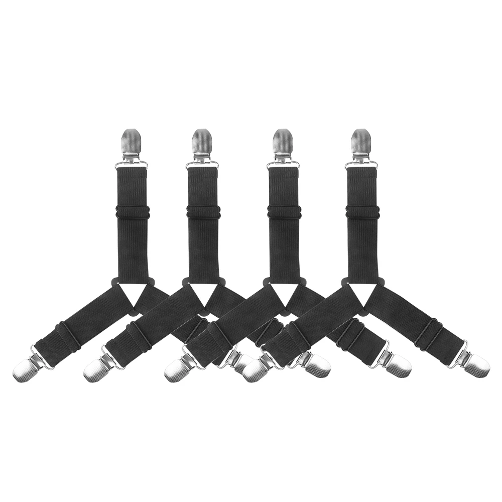 Простыня на резинке Захваты ремень крепления для простыни кровать зажимы