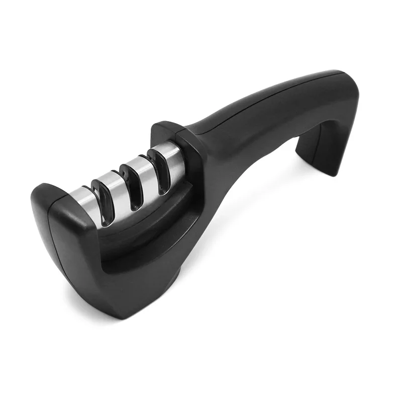 

Knife Sharpener 3 Stages Professional Kitchen Sharpening Stone Grinder Knives Whetstone Tungsten Diamond Ceramic Sharpener Tool