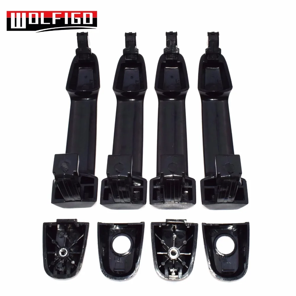 WOLFIGO для TOYOTA Corolla Matrix 03 08 Scion наружная дверная ручка Передняя Левая Правая гладкая