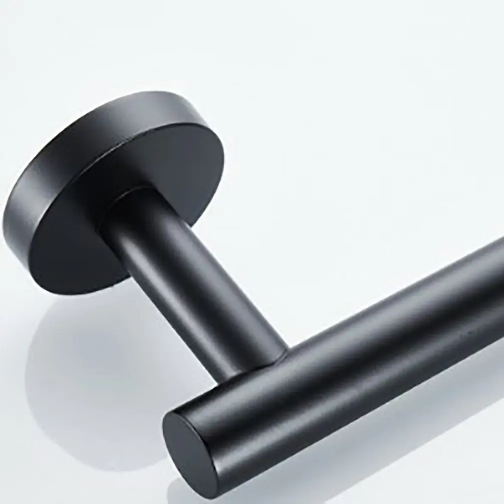 

Hot High Quality Single Towel Bar 304 Stainless Steel Towel Rack Wall Hanging Toilet Anti-rust Easy To Install Bath Towel Rack