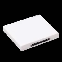black white v2 0 a2dp music receiver adapter for ipod for iphone 30 pin dock docking station speaker with 1 led