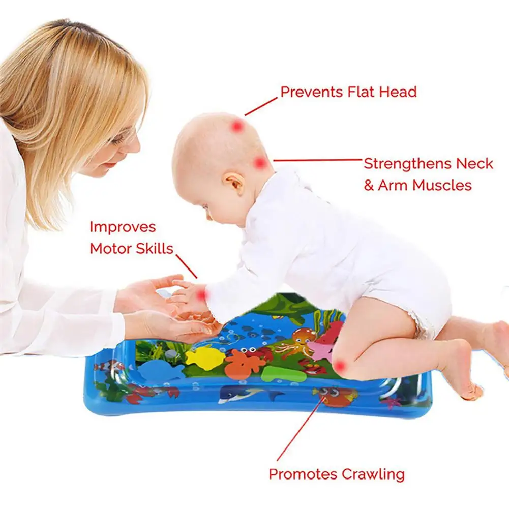 Игровой коврик для воды надувной детский игровой центр детей ясельного возраста