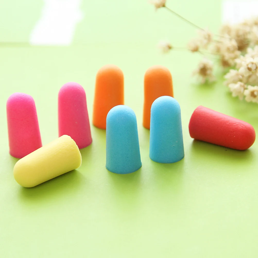 

1 Pair Candy Ear Plugs High-quality Foam Anti Noise Ear Plugs Ear Protectors Sleep Soundproof Earplugs Workplace Safety Supplies
