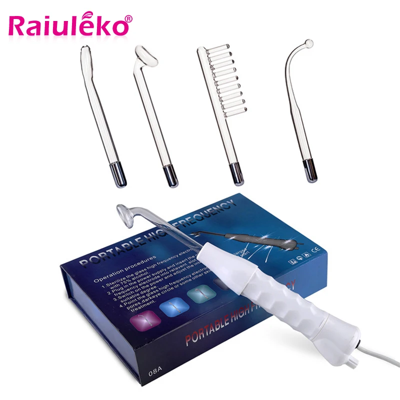 Лица против старения 4 в 1 высокочастотный микротоковый массажер для тела