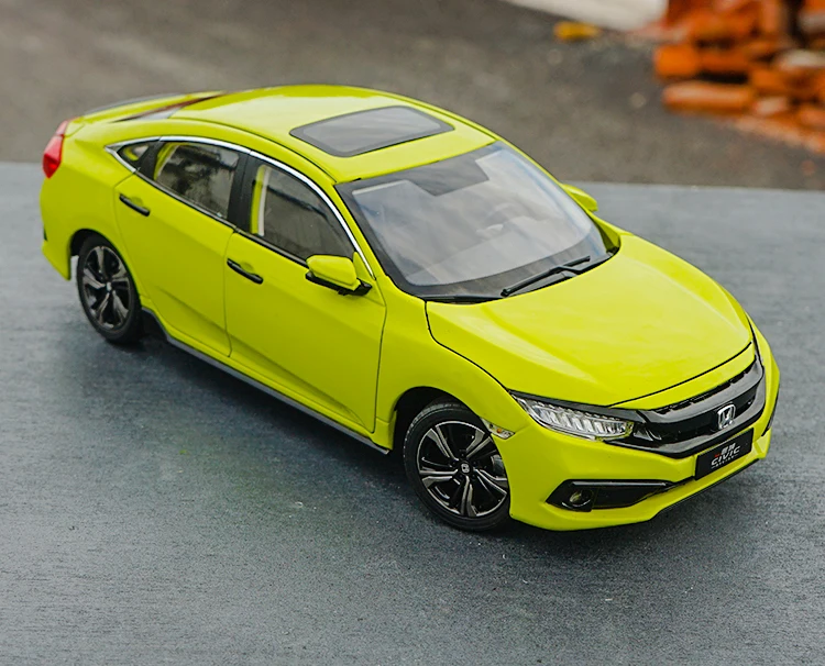 1:18 высокое тщательное Honda CIVIC сплав модель автомобиля статические металлические модельные автомобили с оригинальной коробкой