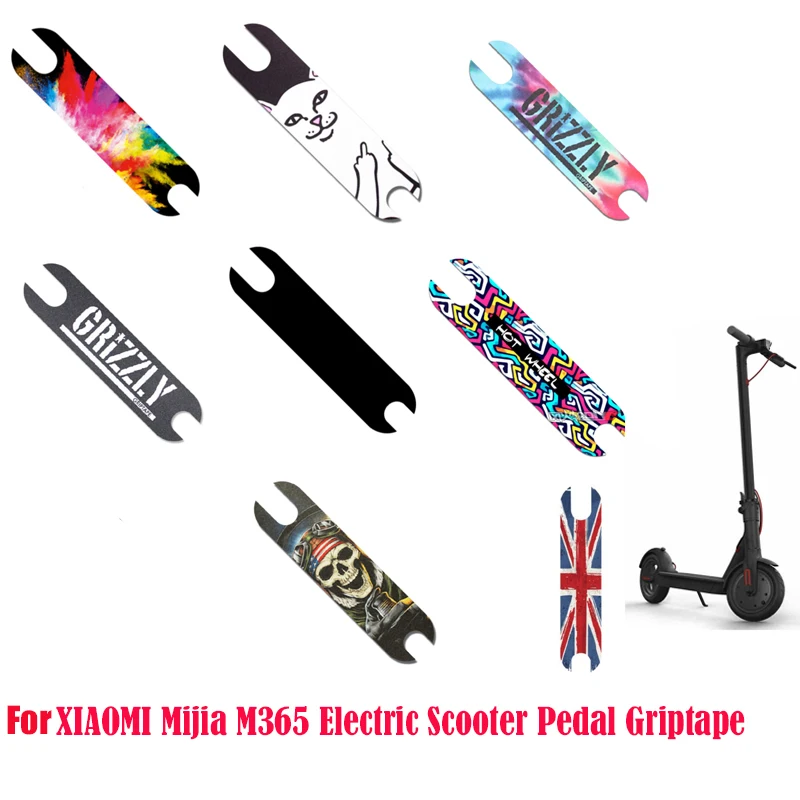 Scooter Pedal Footboard Tape Sandpaper for XIAOMI Mijia M365 Electric Skateboard Anti-slip Sticker Protective Skate Stickers DIY