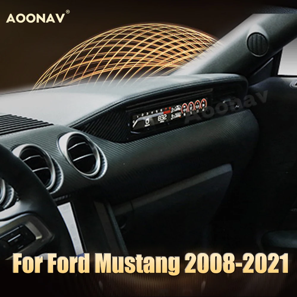 

Android LCD Car Instrument Dashboard Display For Ford Mustang 2008-2021 copilot display Multimedia
