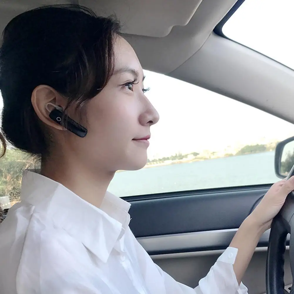 

Mini Bluetooth Earphone Stereo Bass Bluetooth Headset Smart Earpiece For All Mic new Phones Handsfree With Wireless Earloop O9H7