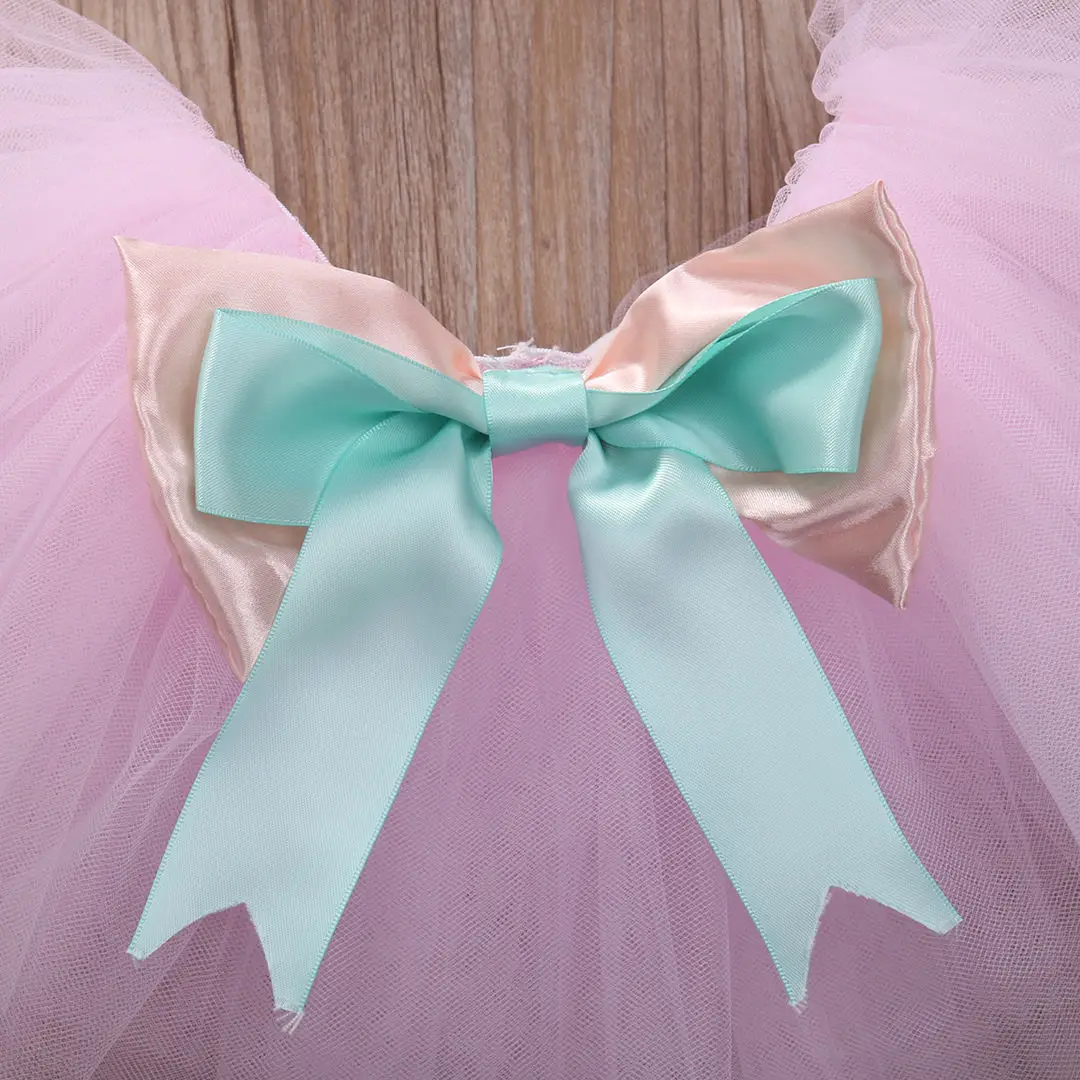 Очень милый розовый комплект одежды с блестками для маленьких девочек боди