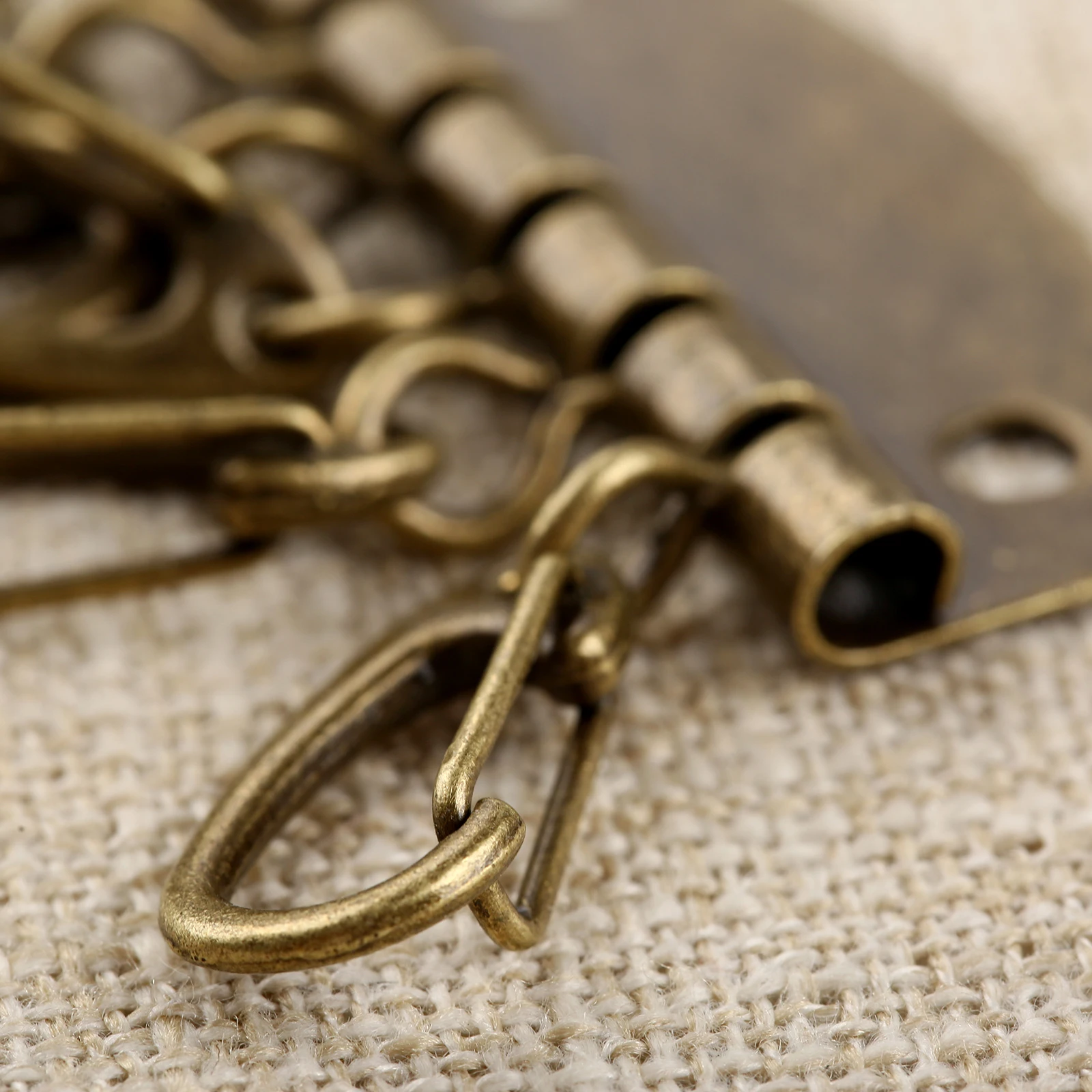 Металлический держатель для ключей органайзер с 4-6 защелками кожевенного