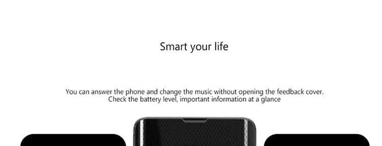 BoeYink умный зеркальный Чехол С Откидывающейся Крышкой для samsung Galaxy S10 S8 S9 плюс S10e S7 Edge Note 8 9 A50 A30 A70 A7 A750 чехол