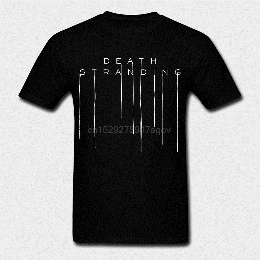 Мужская футболка с коротким рукавом Death Stranding Kojima 2 унисекс женская Топы| |