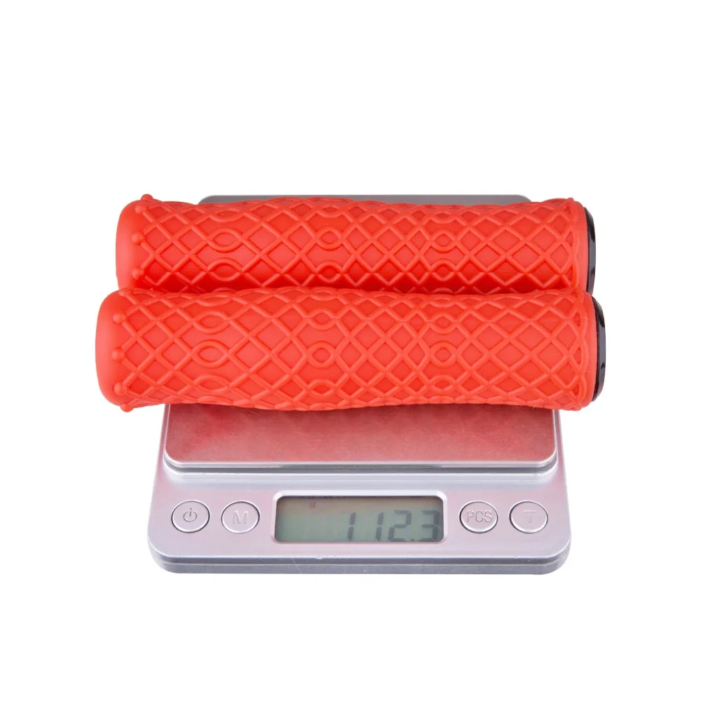 Прочная рукоятка из чистого силикона и геля противоударные ручки для руля