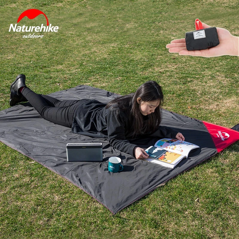 NatureHike коврик для кемпинга двустороннее силиконовое покрытие водонепроницаемый