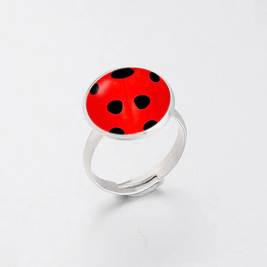 Божья коровка булавки стеклянный шар животное следа Кошачий коготь броши для