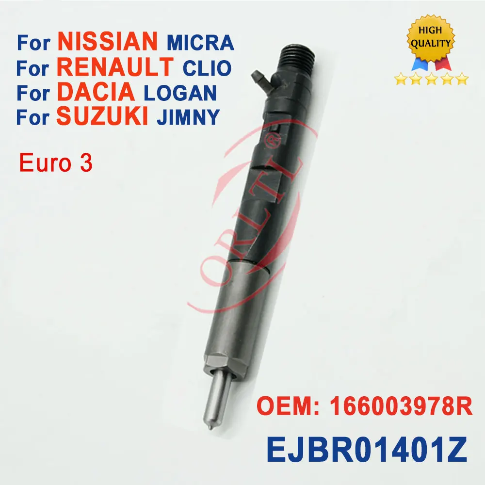 Инжектор системы питания общего топлива EJBR01401Z 166003978R Euro 3 новый автомобильный