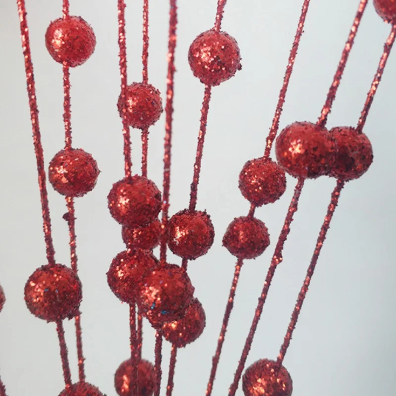 45 шт./лот Рождественские декоративные искусственные фисташки цветы для