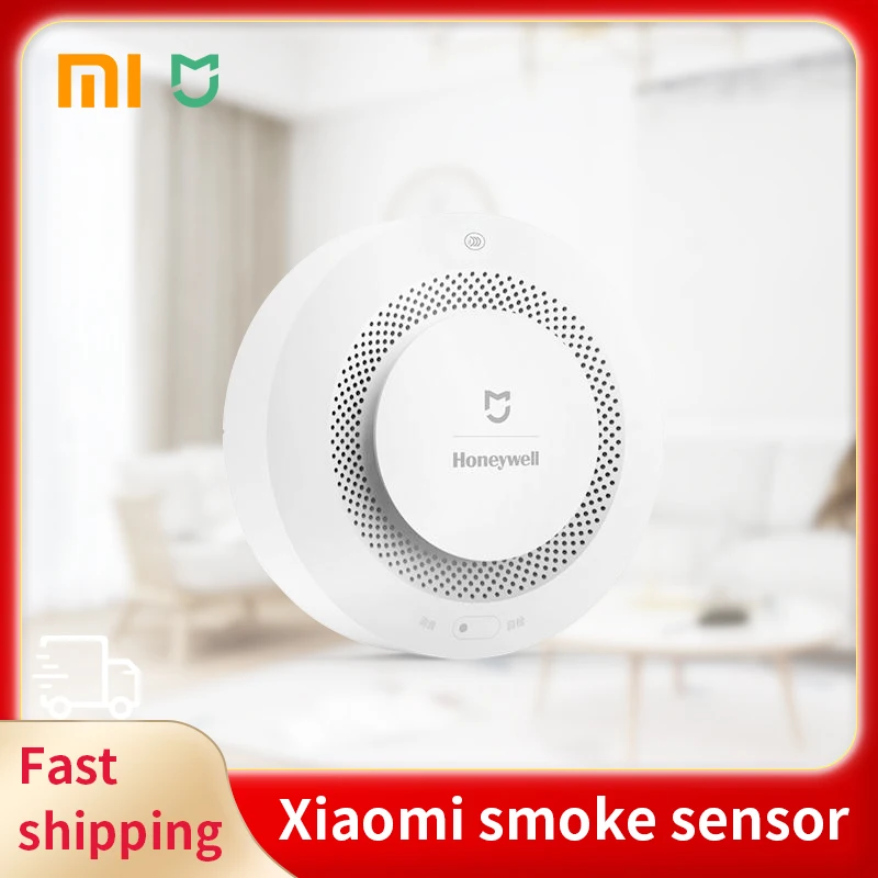 

Оригинальный датчик дыма Xiaomi Mijia Honeywell, противопожарный детектор газа для многофункционального Gateway 2, управление через приложение для умног...