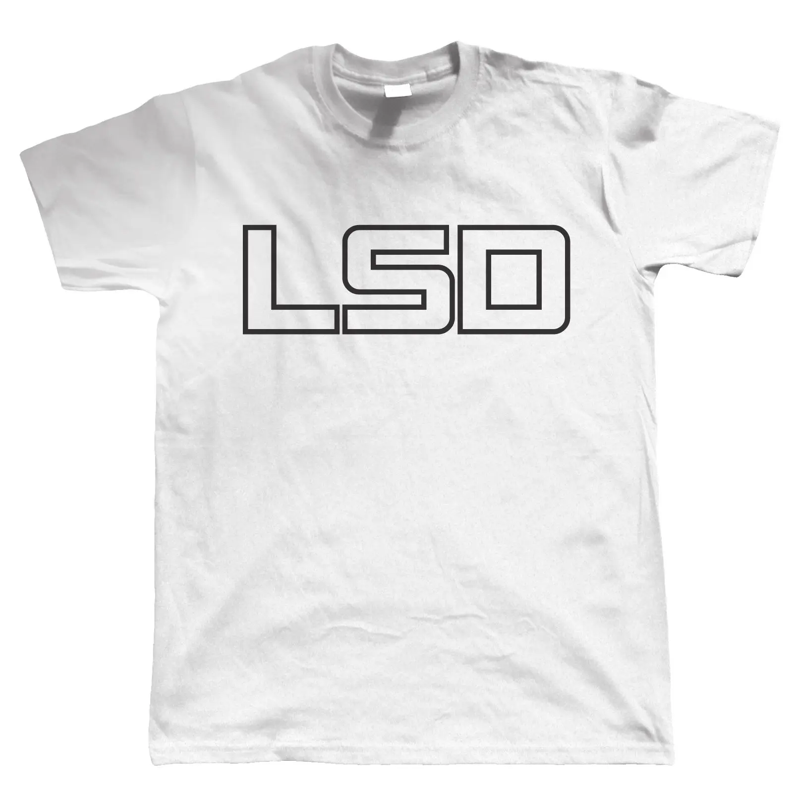LSD Drift or Drag Racinger Mens T Shirt Summer Short Sleeves Cotton T-Shirt Top Tee Cartoon Hip Hop Plus Size |