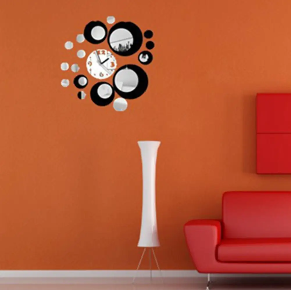 Продвижение 2019 Лидер продаж модные часы настоящий кварц настенные 3d акриловые