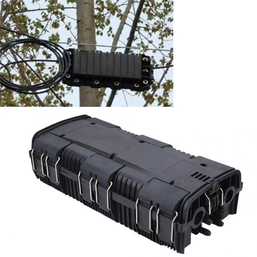 2 в из горизонтального волоконно-оптического соединения корпуса IP68