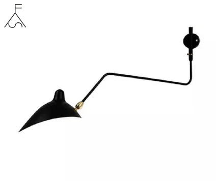 Beste Industriële Dawn Spider Serge Mouille Wandlamp Met Schakelaar Swing Arm Binnenverlichting Slaapkamer Eetkamer/Kleedkamer Studie Badkamer