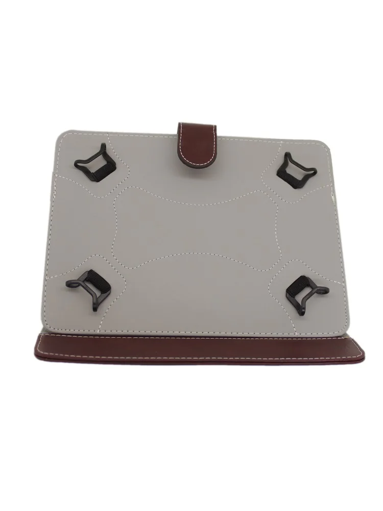 Универсальный чехол-книжка для планшета (гладкая кожа) 9 дюймов | Компьютеры и