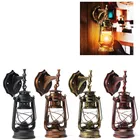 E27 ретро классическая керосиновая лампа Настенный светильник держатель бра портативное освещение украшение бар клуб кофе магазин ресторан домашний декор