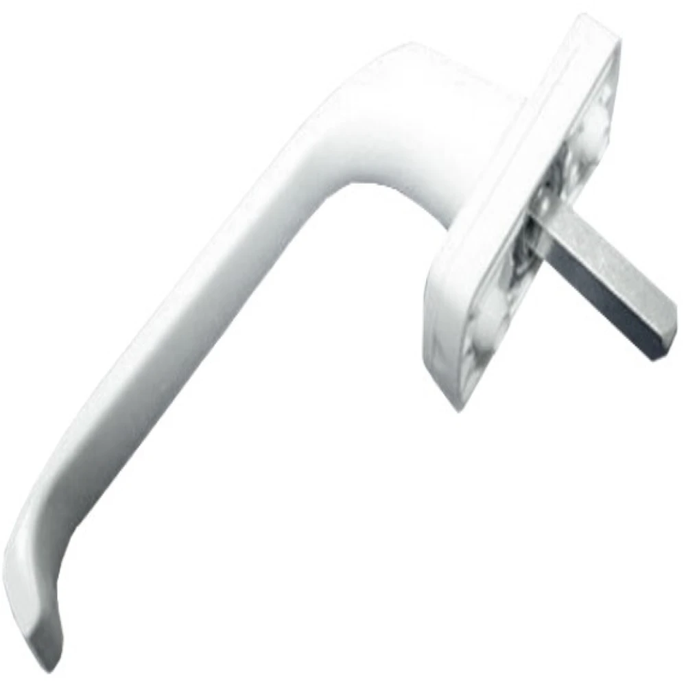 Комплект 2 ручек Brante оконная металлическая белая|Оконные ручки| |