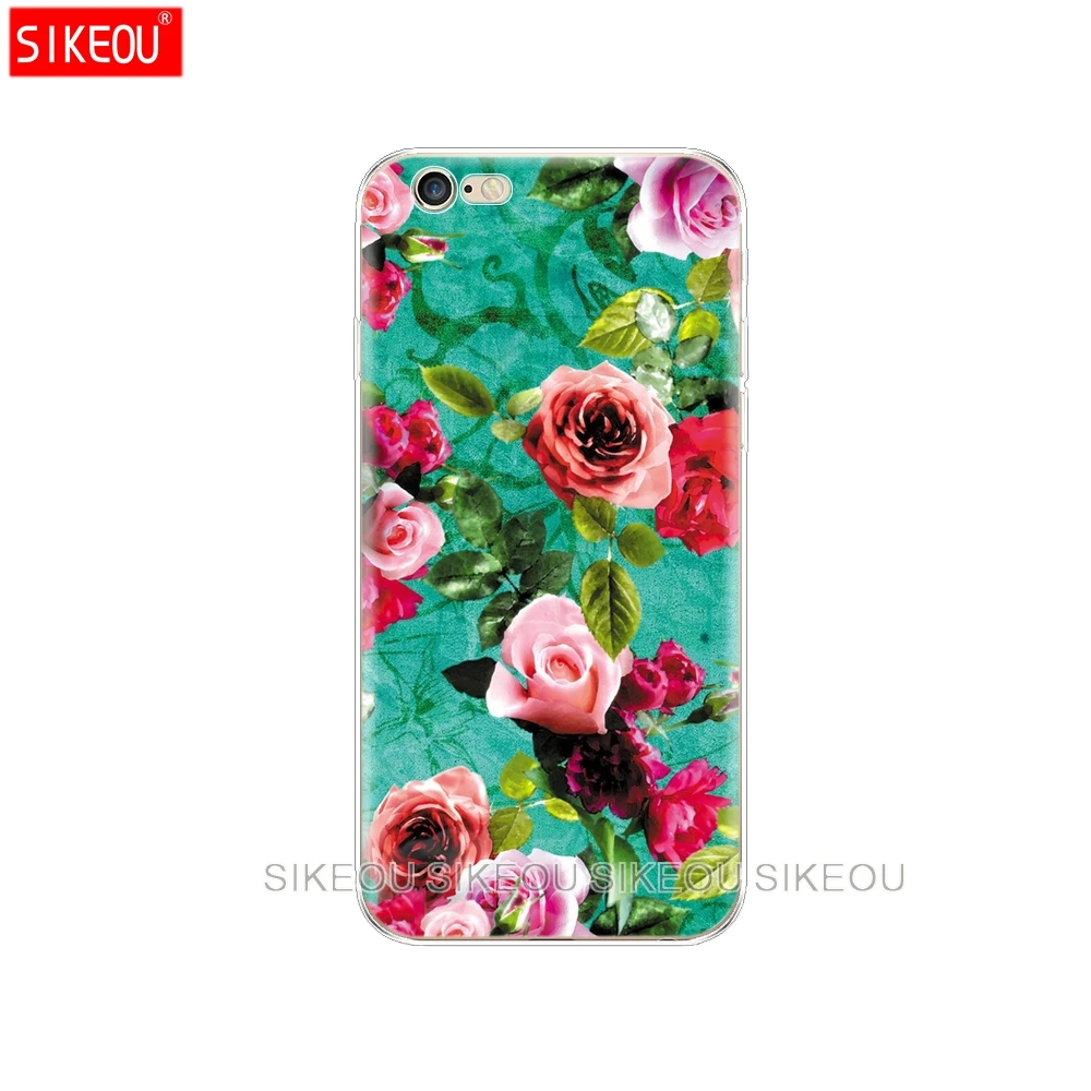 Мягкий силиконовый чехол для IPhone 6 IPhone6 TPU полностью 360 защитный apple Plus plus