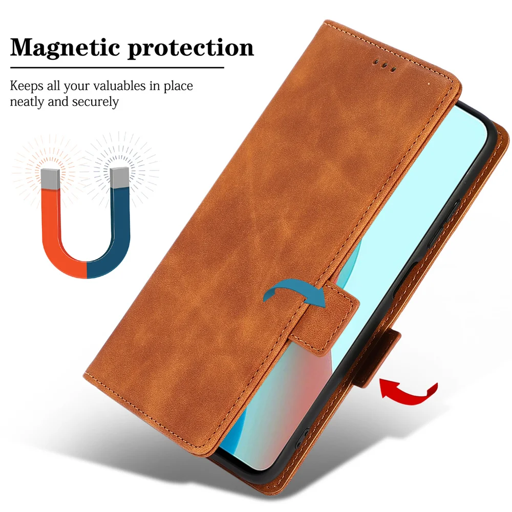 leather flip case for xiaomi poco x3 nfc m3 m4 redmi 9 9a 9c 9t 9power note 11 10 9 s 8 8t pro max card slot wallet phone cover free global shipping