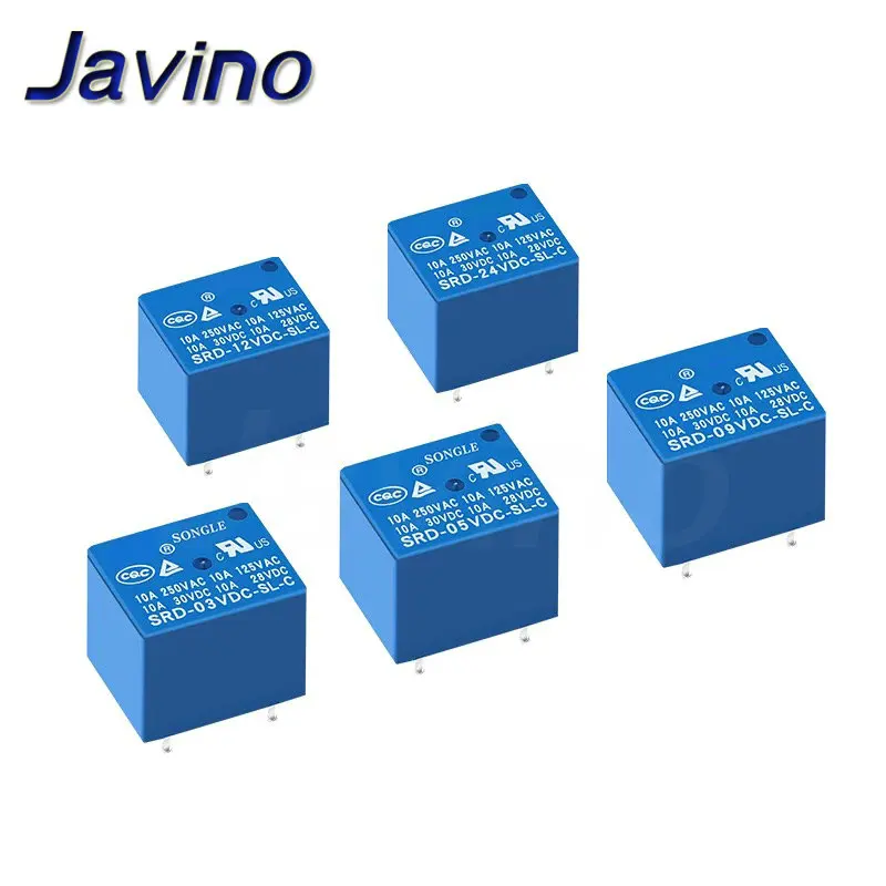 

SRD-03 05 06VDC-SL-C 5PINS 3V 5V 6V High-quality SRD-03VDC-SL-C SRD-05VDC-SL-C SRD-06VDC-SL-C