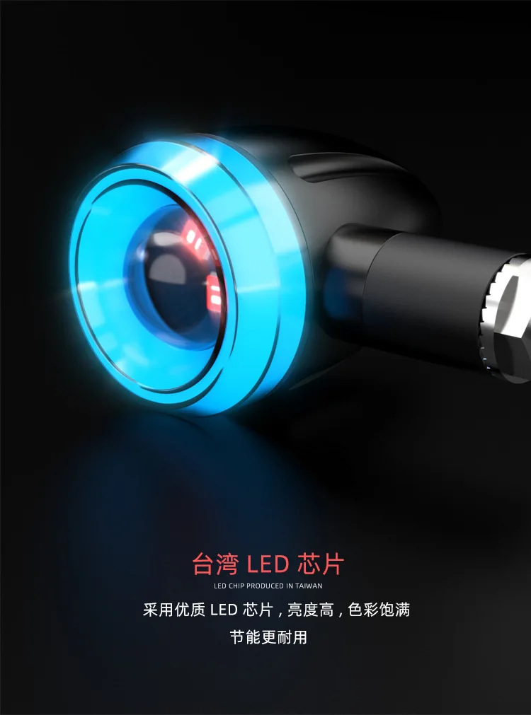 Небольшой Универсальный софтбокс диффузный 12V светодиодный сигнал поворота для