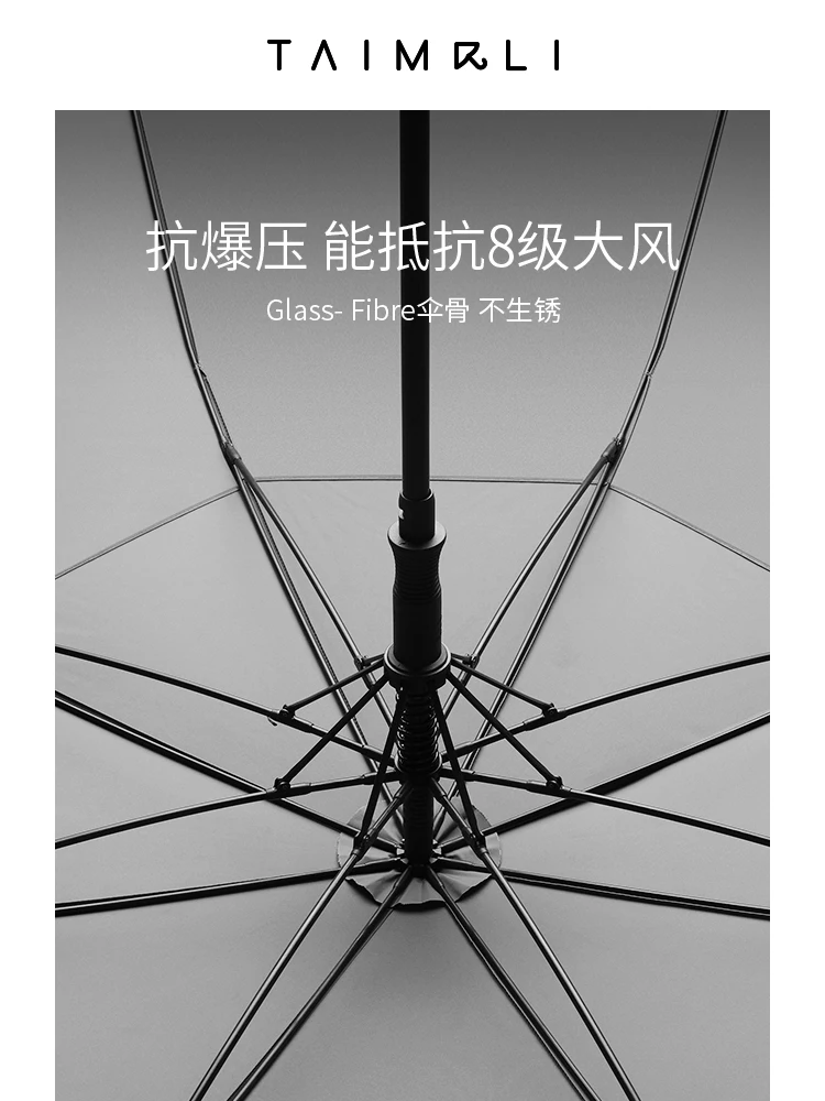 Offerte Di Lusso Di Grandi Dimensioni Grande Ombrello Esterno Ombrello Lungo Manico Doppio Strato Dell'annata Ombrello Di Protezione Uv Sonnenschirm Antivento Ombrello EA60YS