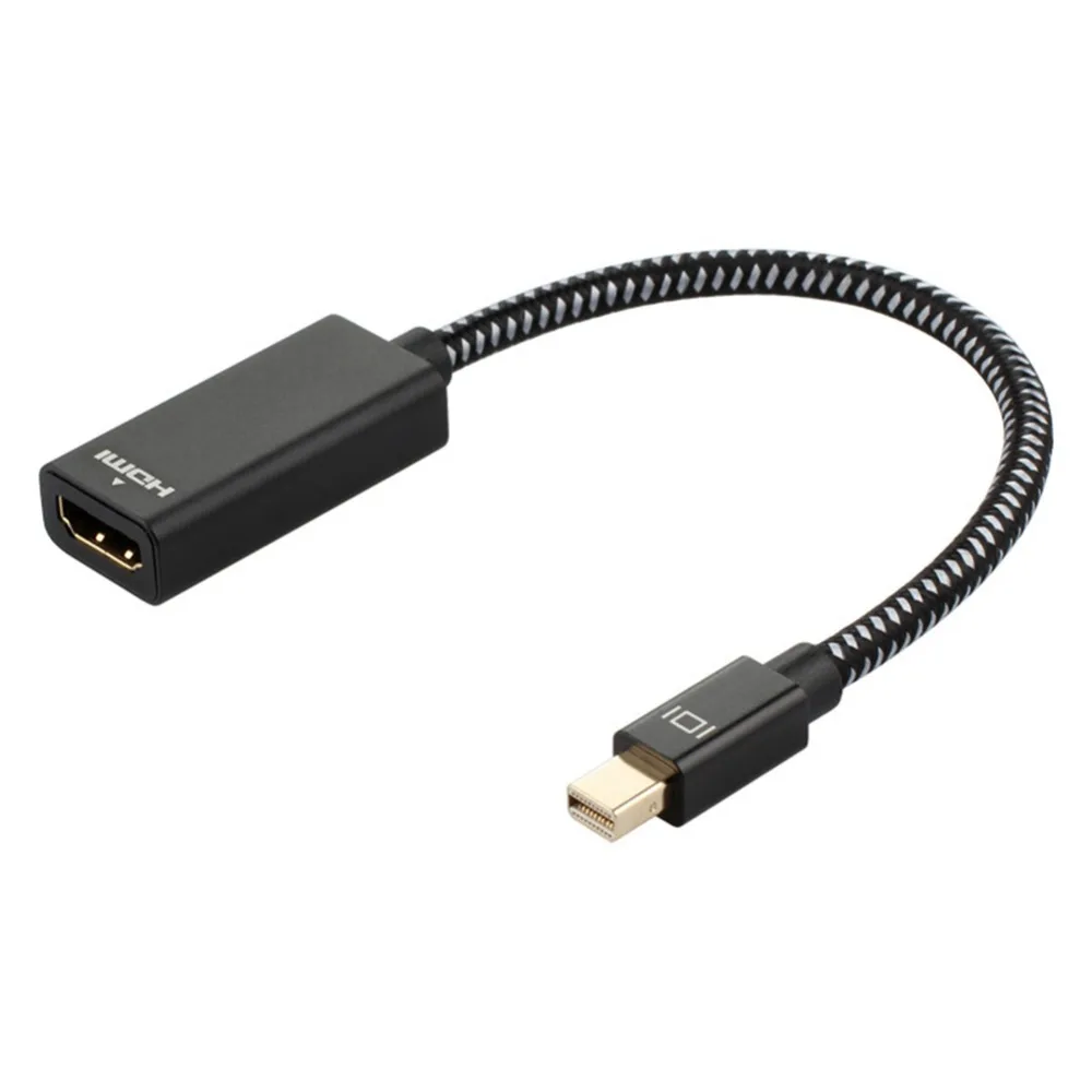 Кабель адаптер Mini Displayport HDMI переходник мама Мини DP папа для проектора