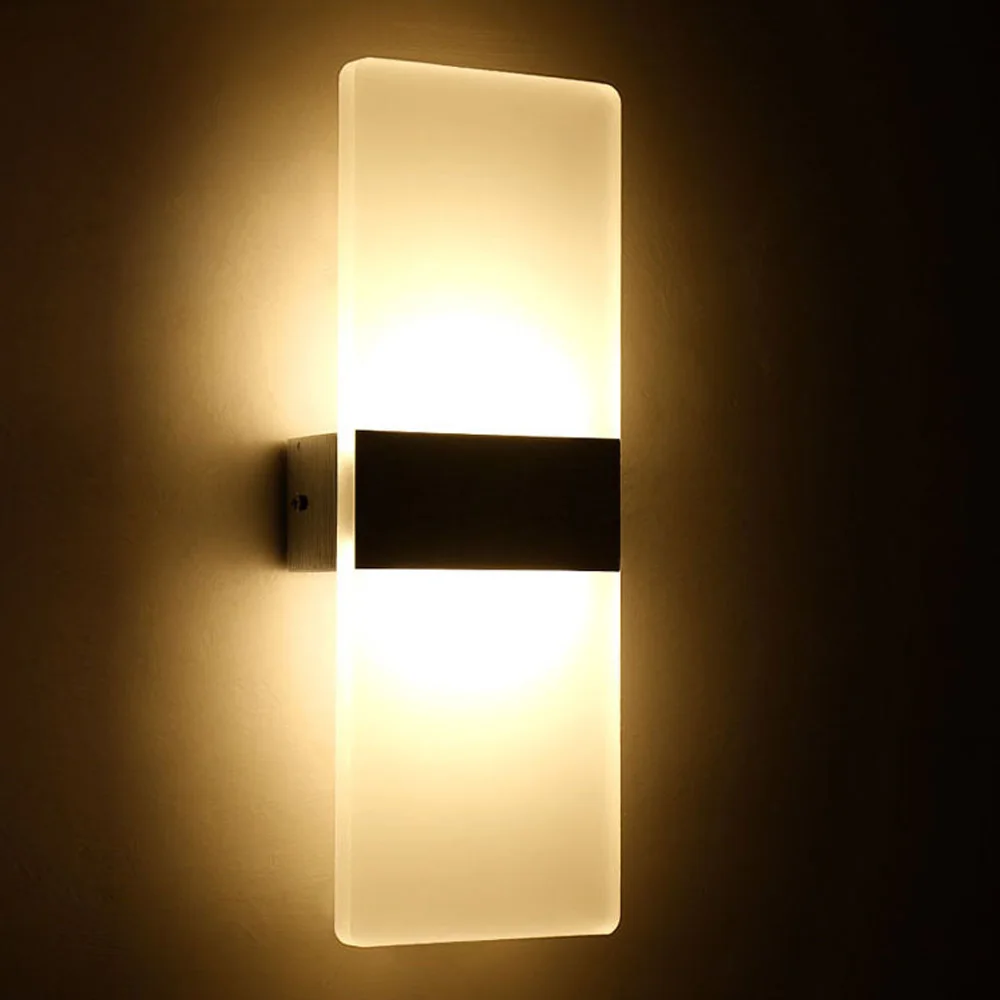 

Modern Home Decor Wall Lamp 3W/6W/12W/18W 85V-240V LED Nordic Style Indoor Lighting For Living Room Corridor Loft Wall Light