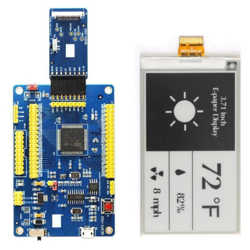 3 71 дюймовый e paper дисплей графическая точечная матрица ЖК экран белый черный цвет