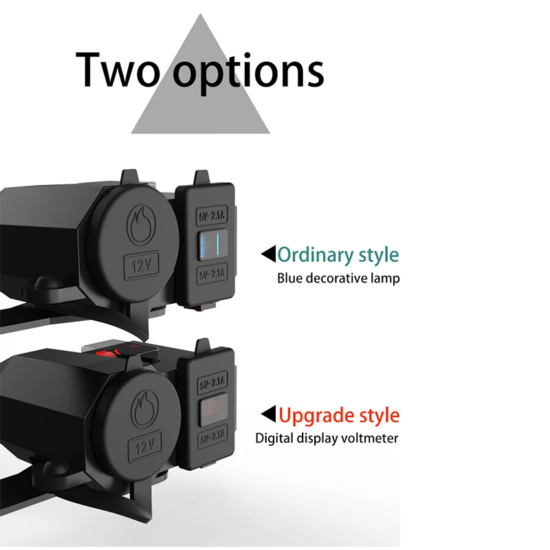 Водонепроницаемое Универсальное зарядное устройство USB для автомобиля